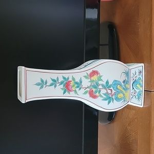 Asian inspired  vase 15h x 8w